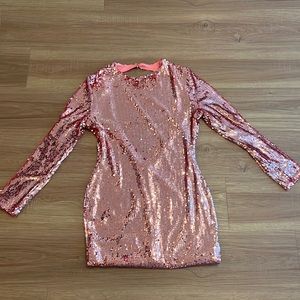 A Super Down brand mini dress